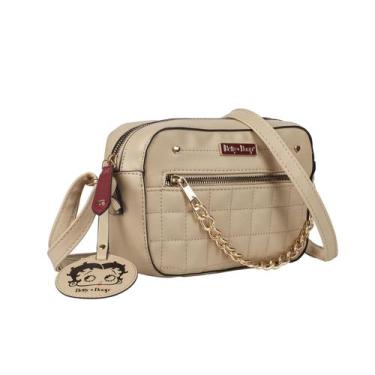 Imagem de Bolsa Betty Boop Transversal Matelassê Pequena Feminina - Semax Betty 