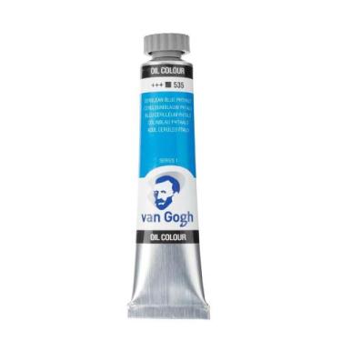 Imagem de Tinta Óleo 20 Ml Talens Van Gogh Serie 1 Cerulean Blue Phthalo 535, 20