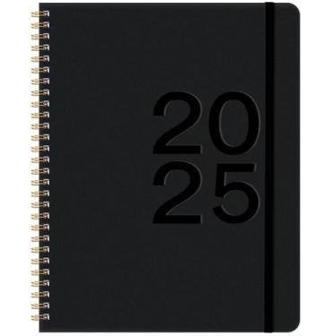 Imagem de Agenda MaaiBok 2025 - Semanal e Mensal - 20x25cm com Fecho