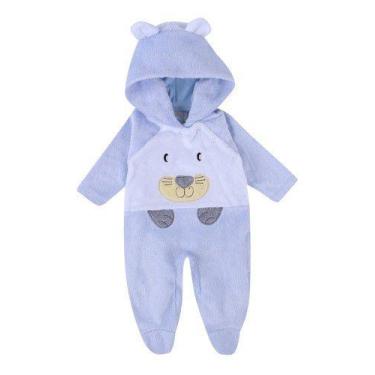 Imagem de Macacão Infantil Fantasia Parmalat Bebê Cachorro Pelúcia - anjo da mam