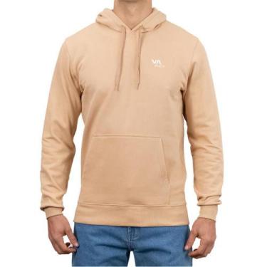 Imagem de Moletom RVCA Canguru VA Essential WT23 Masculino Caqui, P, Harvest gol