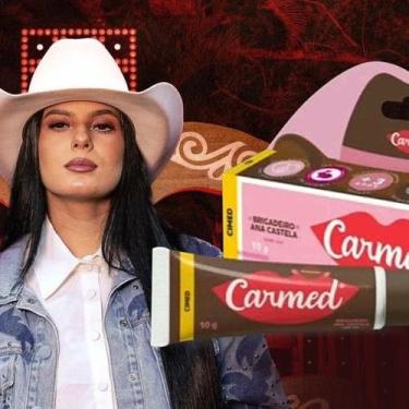 Imagem de Carmed Hidratante Labial Brigadeiro 10g - Ana Castela Boiadeira CIMED