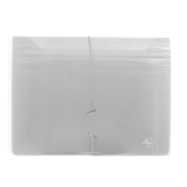 Imagem de ACP 1012CR, Pasta Sanfonada, Plástica, Duplicata 12 Divisões, Cristal