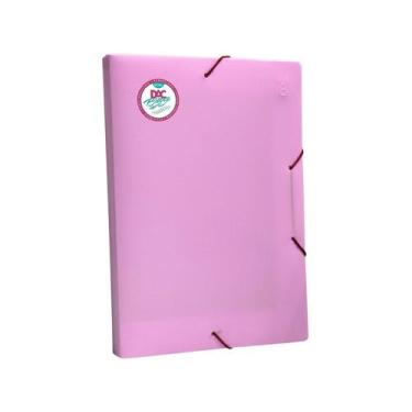 Imagem de Pasta Aba Elástica c/Lombo Breeze Rosa - DAC