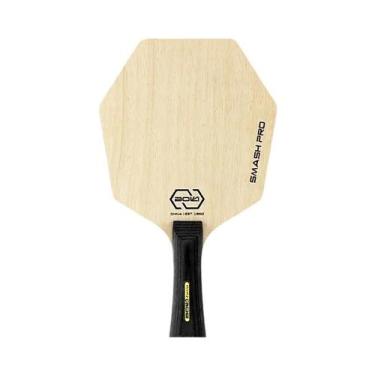 Imagem de Raquete De Tênis De Mesa Hexagonal De Madeira Pura 5 Camadas 95g Com A