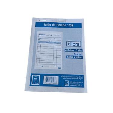 Imagem de Bloco de Pedido 1/32 2 Vias 40 Folhas 234389 Tilibra