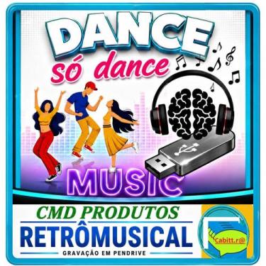 Imagem de Pen drive 8gb com Músicas = Playlist - Só Dance - Internacional mp3) -