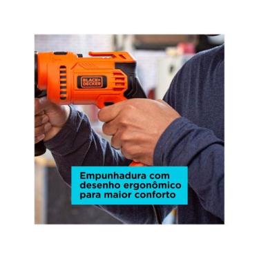 Imagem de Furadeira de Impacto 1/2", 650 W, 127 V~, Bed713650-br Black + Decker 