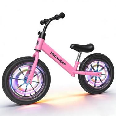 Imagem de Bicicleta de Equilíbrio Hapyugee com Pneus de Ar 14" e Assento Ajustáv