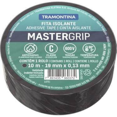 Imagem de Fita Isolante Rolo Classe C 0,13x19 Mm Tramontina Preta 10 M Tramontin