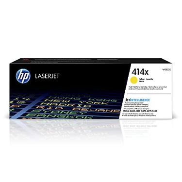 Imagem de HP Cartucho de toner amarelo de alto rendimento 414X | Funciona com HP Color LaserJet Enterprise M455dn, MFP M480f; HP Color LaserJet Pro M454 Series, HP Color LaserJet Pro MFP M479 Series | W2022X