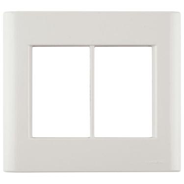 Imagem de Placa 6 Postos 4x4 Tramontina Giz Pérola Tramontina