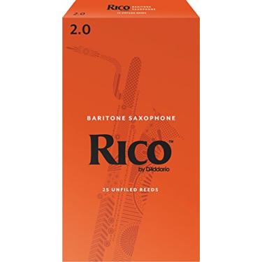 Imagem de Palhetas de sax barítono RLA2520 Rico by D'Addario RLA2520, 25 unidades