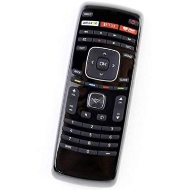 Imagem de Controle remoto XRT112 compatível com Vizio Smart Internet LED TV com teclas de aplicativo de rádio Netflix/iHeart – Novo modelo 2019
