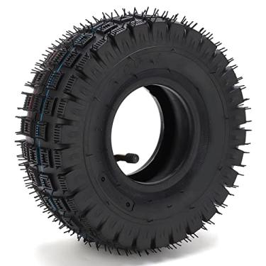 Imagem de FOUF Pneu de scooter de borracha, conjunto de tubo de pneu de scooter, isolamento elétrico antiderrapante para scooters elétricos