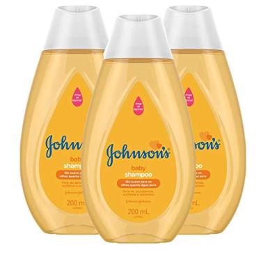 Imagem de Kit Shampoo Johnson's Baby Regular 200ml com 3 unidades