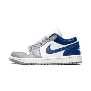Imagem de Jordan Womens Air Jordan 1 Low WMNS DC0774 042 Stealth/French Blue - Size 9.5W