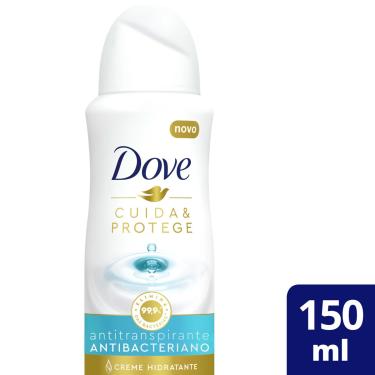Imagem de Desodorante Dove Cuida & Protege Antibacteriano Aerosol Antitranspirante com 150ml 150ml