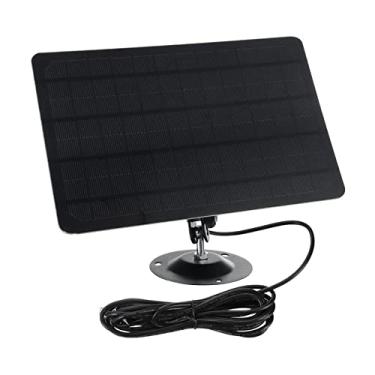 Imagem de Tingpai Suporte painel solar 10W silício mono ino amento solar painel fotovoltaico com 3 metros de o USB pode ser f ado na parede