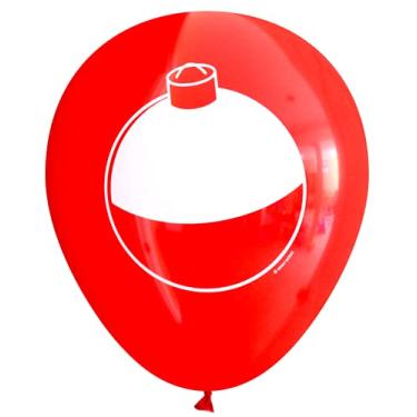 Imagem de Nerdy Words Balões de látex Bobber (16 peças) decorações de festa de pesca de verão