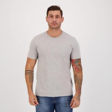 Imagem de Camiseta Premium Basic Cinza Mescla - Licenciados