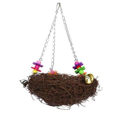 Imagem de Parrot Nest, Essential Stable e Happy Parrot Swing Toy com gancho para papagaios