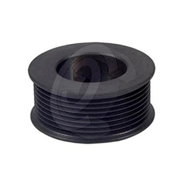 Imagem de Polia Alternador 200A Colheitadera JD 3520 3522 8 Canais Alternadores 0124625029 0124625030 F00E100154 Re210793 Se501834 Lra03284 Diametro Eixo 16 99 Mm. Diametro Total 86 3 Mm Diametro Dentes 80 0 Mm. Comprimento Total 39 0 Mm. Alojamento Porca 48 0 X 23 5 Mm