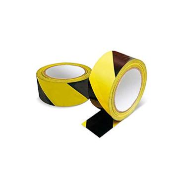 Imagem de Fita Zebrada 150mx70mm Segurança Isolamento Pps06