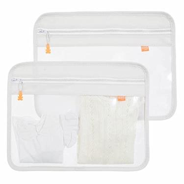 Imagem de Dupla de Organizadores para Maternidade Pequeno Transparente Sweet cor:branco