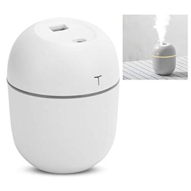 Imagem de Purificador de ar, USB pequeno umidificador ABS para água da torneira para quarto (branco, tipo de torre inclinada)