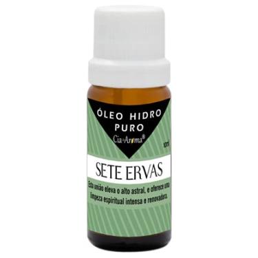 Imagem de Óleo Hidrossolúvel Puro Essência Vegana de Sete Ervas 10ml