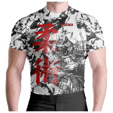 Imagem de Rash Guard Samurai White MC Atlética Esportes