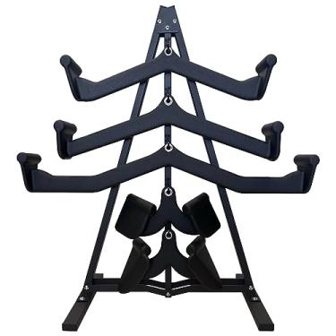 Imagem de Kit 5 Puxadores Anatômicos Revestidos Com Suporte de Chão