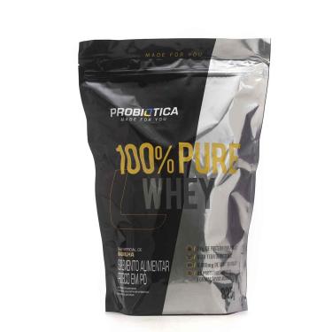 Imagem de Suplemento Alimentar Protéico em Pó 100% Pure Whey Probiotica Sabor Baunilha 825g Probiótica 825g