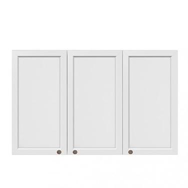 Imagem de Armário aéreo 3 portas 120cm Unna