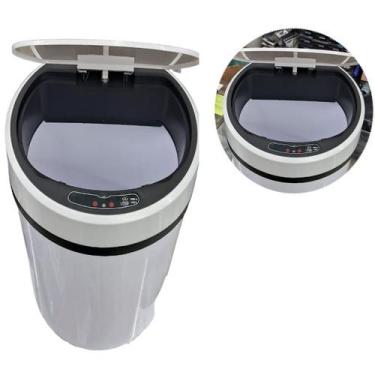 Imagem de Lixeira Com Sensor Banheiro Cozinha Automática Elétrica Usb - Bdm
