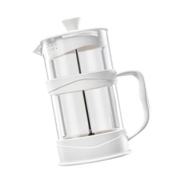 Imagem de Baoblaze Cafeteira francesa, desentupidor, chaleira de café expresso, bule de chá, chaleira para cafeteria, viagem, acampamento, casa, 1000 ml