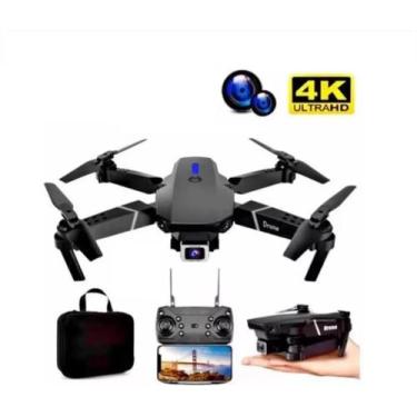 Imagem de Drone E88 Pro Com Câmera Dupla 4K Full Hd Wifi + Bag - Graycewody