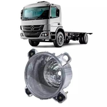 Imagem de BLOCO FAROL BAIXO ESQUERDO SEM LAMP H7 140MM MB ACTROS 2546 LS 2020 2646LS 2017 A 2019 2646S 2019 2651LS 2017 A 2019 2651S 2016 A 2020 MB ATEGO 1419