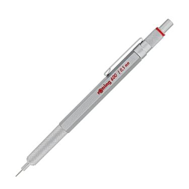 Imagem de rOtring Lapiseira 600, 0,5 mm, cilindro prateado (1904445)