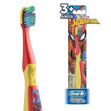 Imagem de Oral-B Stages Escova de Dente Infantil Spider-Man, 1 Unidade