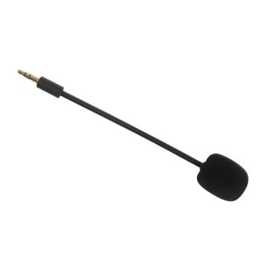 Imagem de MOOKEENONE Microfone removível de 3,5 mm para fone de ouvido Razer Barracuda X Gaming