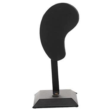 Imagem de Brincos de orelha expositor brincos almofada de exibição de jóias suporte de mesa organizador prateleira brincos expositor brincos brincos studs brincos suporte pu decorações dropshipping/534