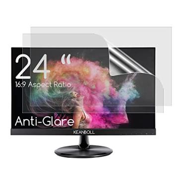 Imagem de Pacote com 2 protetores de tela antirreflexo para monitor de mesa panorâmico Sceptre/LG/Dell/HP/Acer/ViewSonic/ASUS/Aoc/Samsung 24 polegadas 16:9 Widescreen, filtro antirreflexo