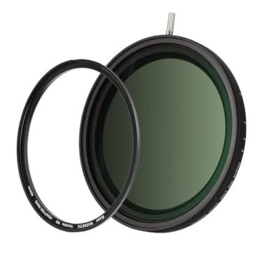 Imagem de Kase Filtro magnético de densidade neutra ND variável Wolverine de 77 mm ND3-ND32 (1,5 a 5 paradas) com anel adaptador magnético para lente de câmera, vidro óptico temperado à prova de choque multi