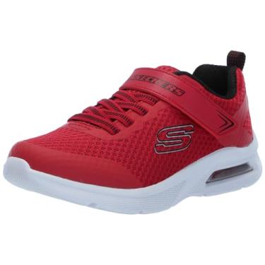 Imagem de Skechers MICROSPEC MAX para meninos, Vermelho, 13.5 Wide Little Kid