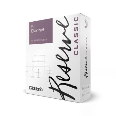 Imagem de Palheta Clarineta Bb 4.0 (10 Peças) D Addario Reserv Classic [F035]