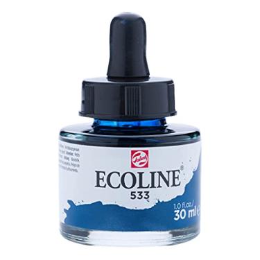 Imagem de Ecoline Frasco líquido para aquarela 30 ml Índigo 533 (11255331)