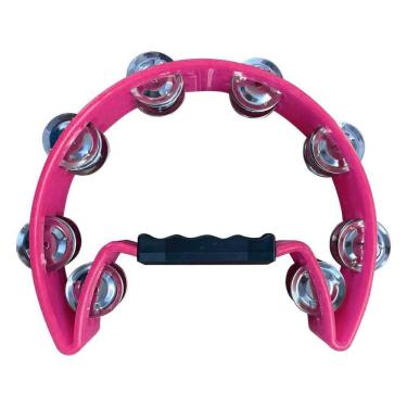 Imagem de Pandeirola Meia Lua Mxt Profissional Rosa