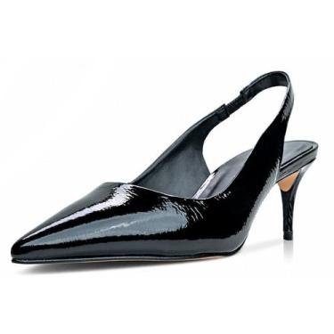 Imagem de Scarpin Slingback Carrano Verniz 439018